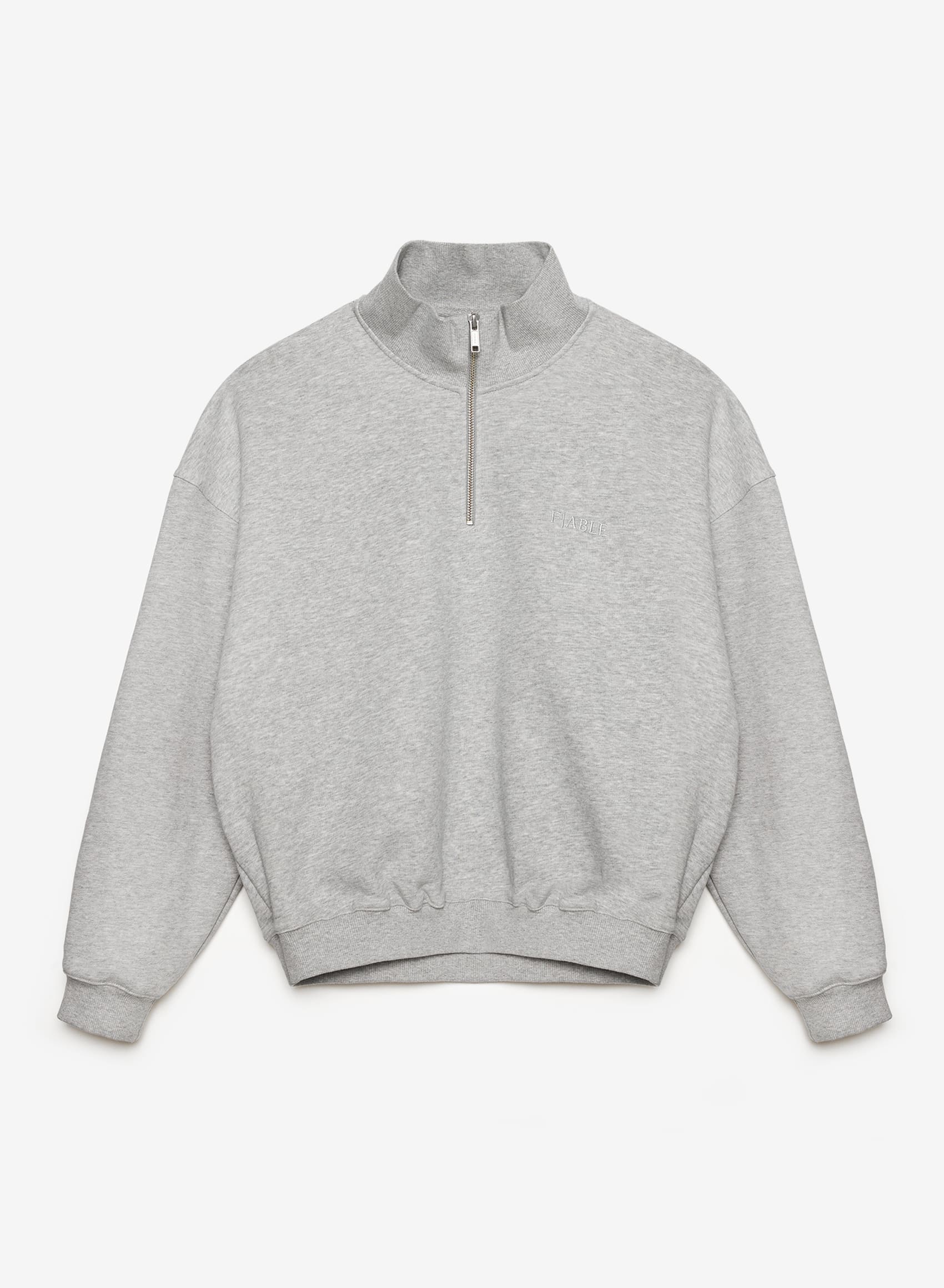 Свитшот half zip Uniform Grey Melange FABLE, Серый, DROP 4
Свитшот half zip Uniform Grey Melange FABLE, Серый, DROP 4