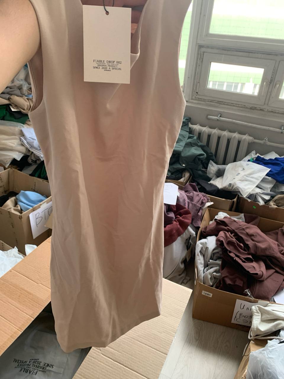 

GS Платье Neat Mini White FABLE, Белый, Drop 2