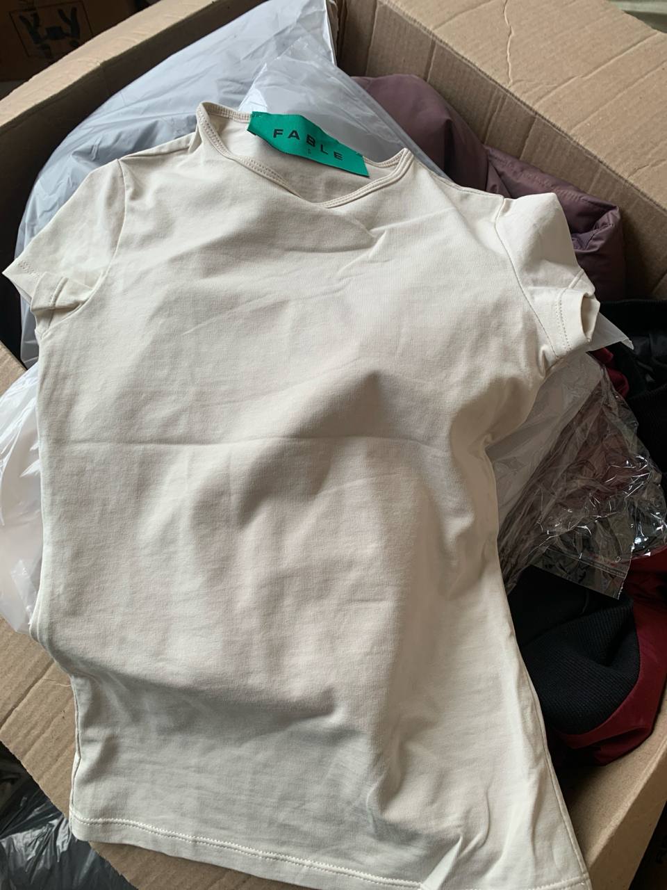 

GS Футболка Beige SAMPLE FABLE, Бежевый, BASIC