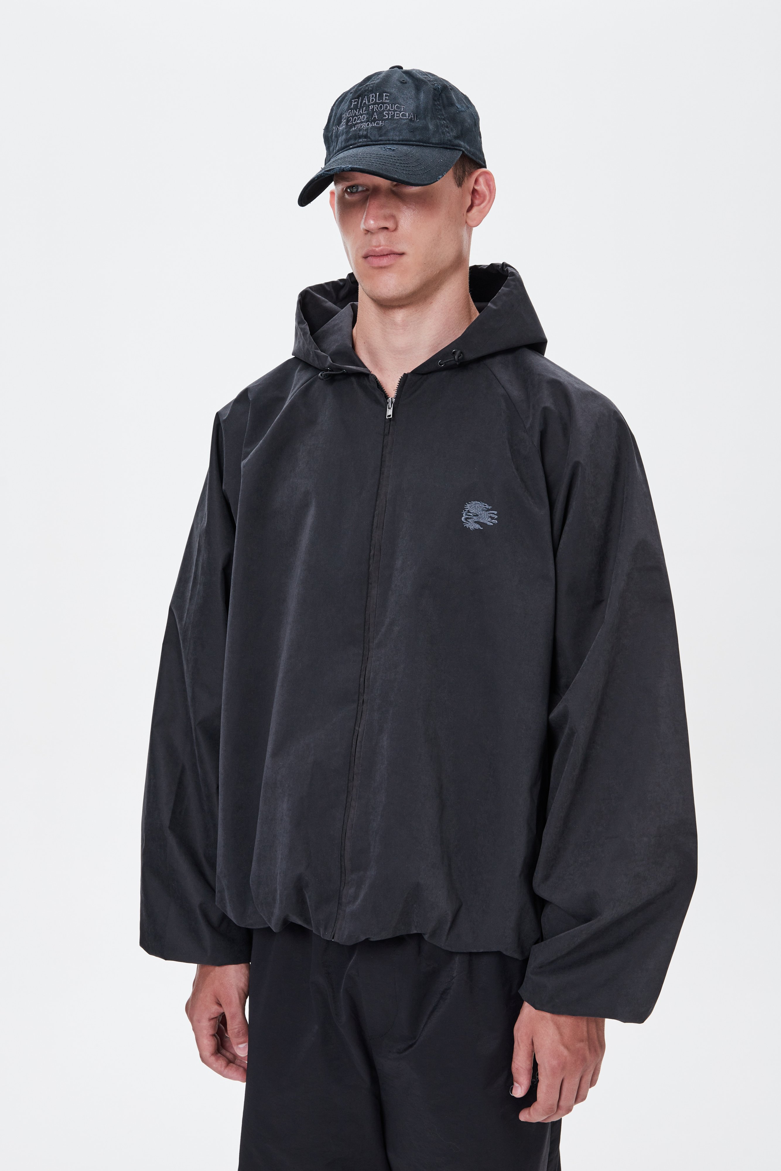ветровка hoddie black fable фотография