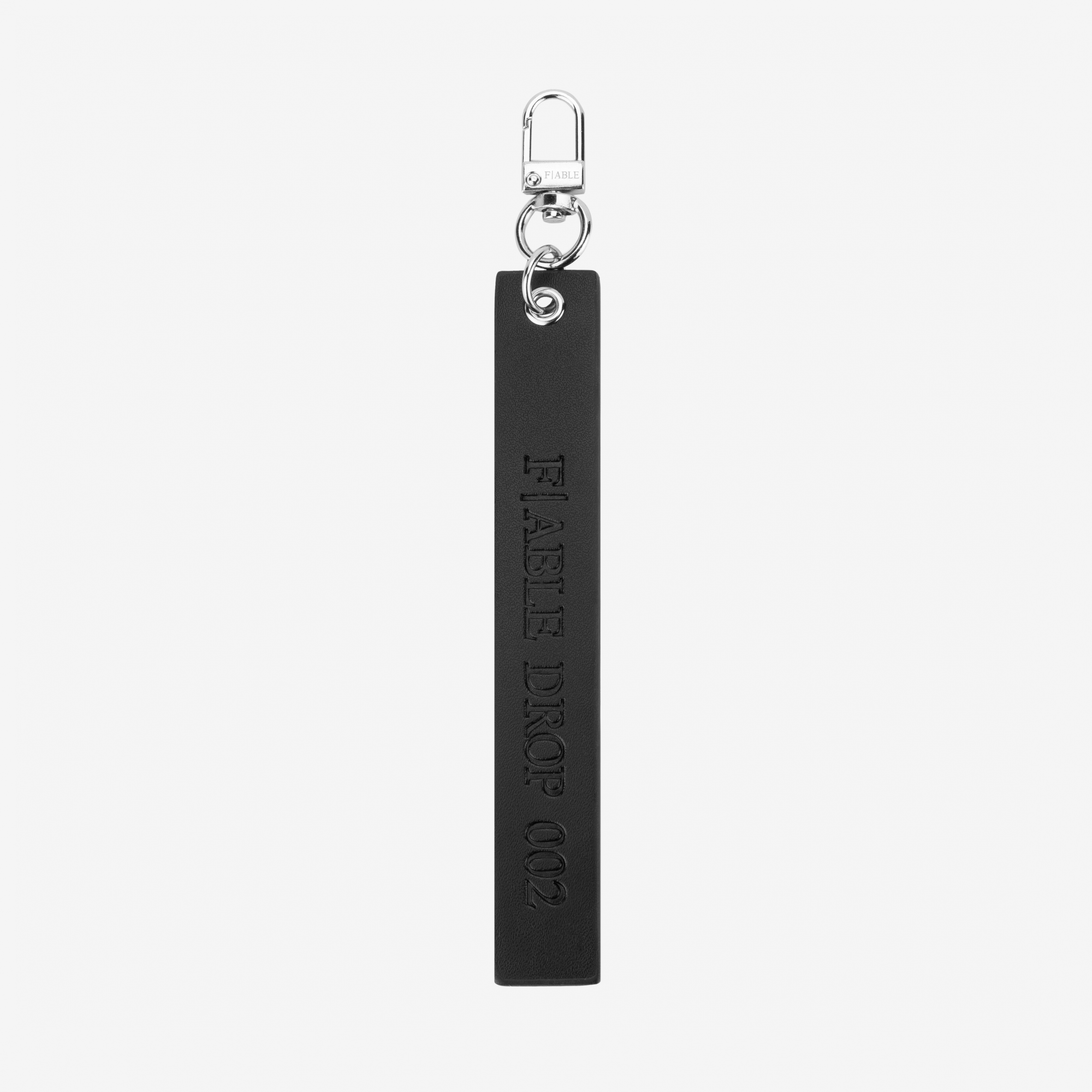 

Брелок Leather Black FABLE, Черный, DROP 2