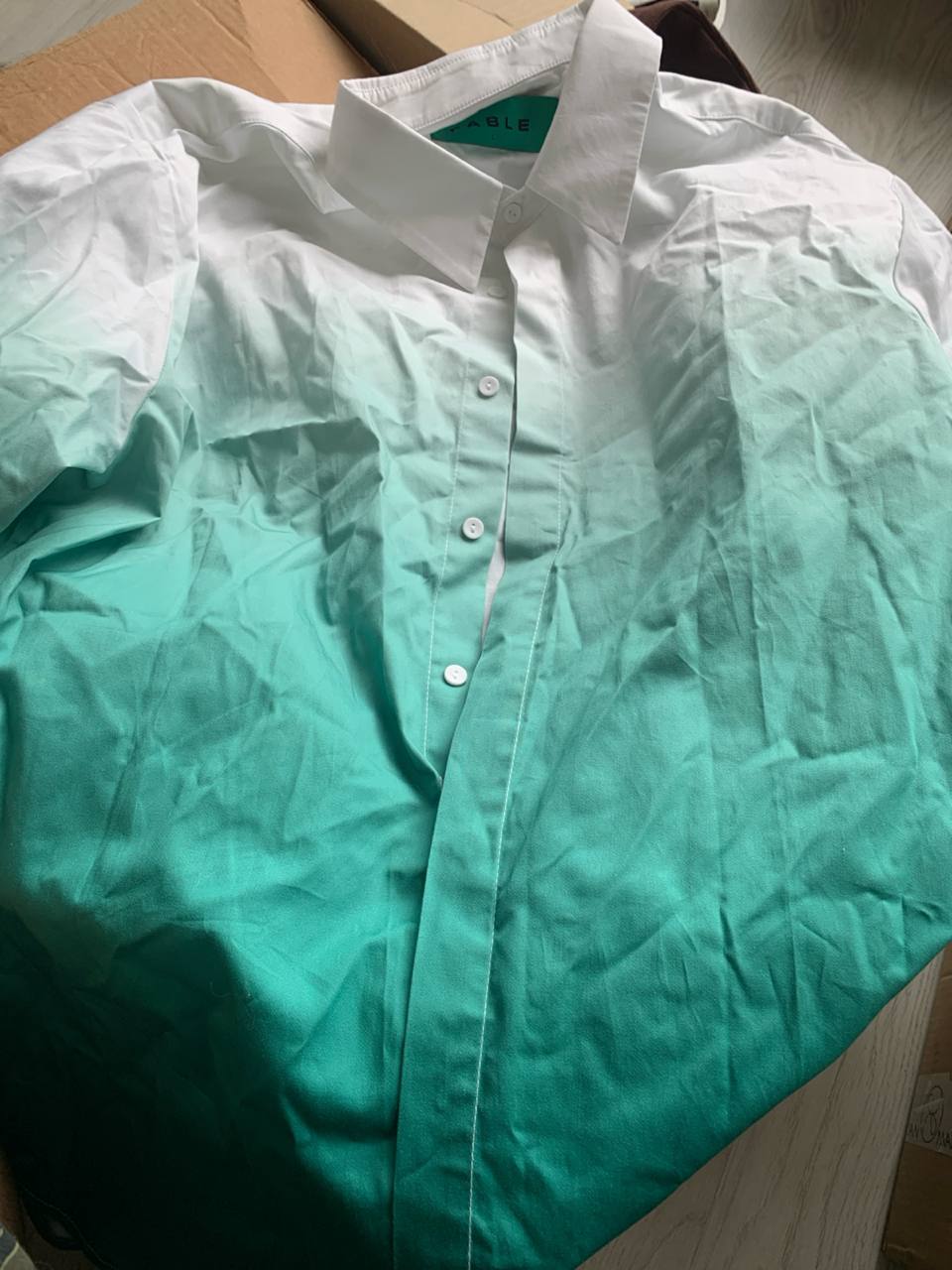 

GS Рубашка Destroy White FABLE, OFFICE