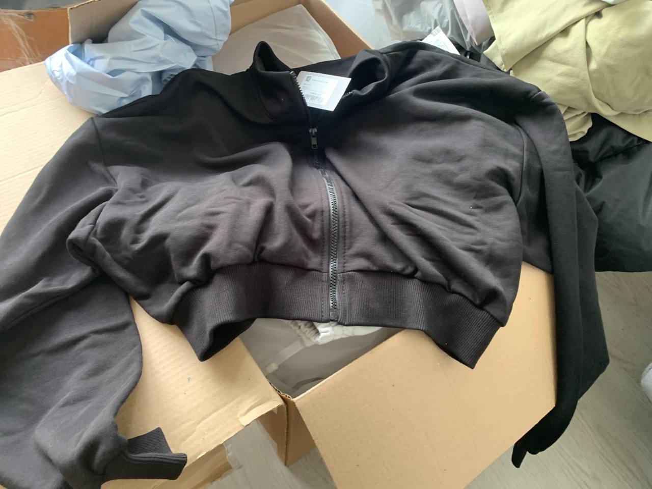 

GS Худи zip Dirty Black FABLE, Черный, DIRTY