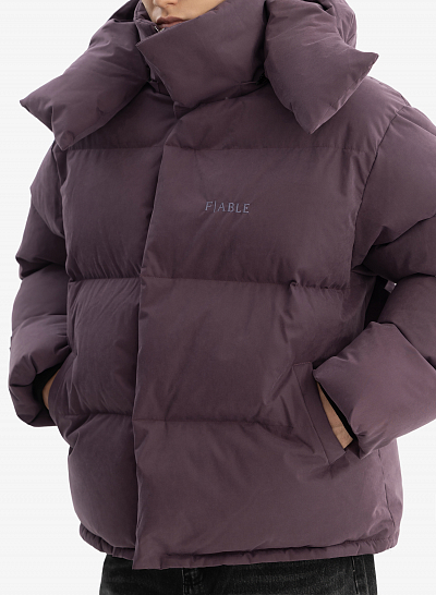 Пуховик FABLE UNIFORM (Grape)