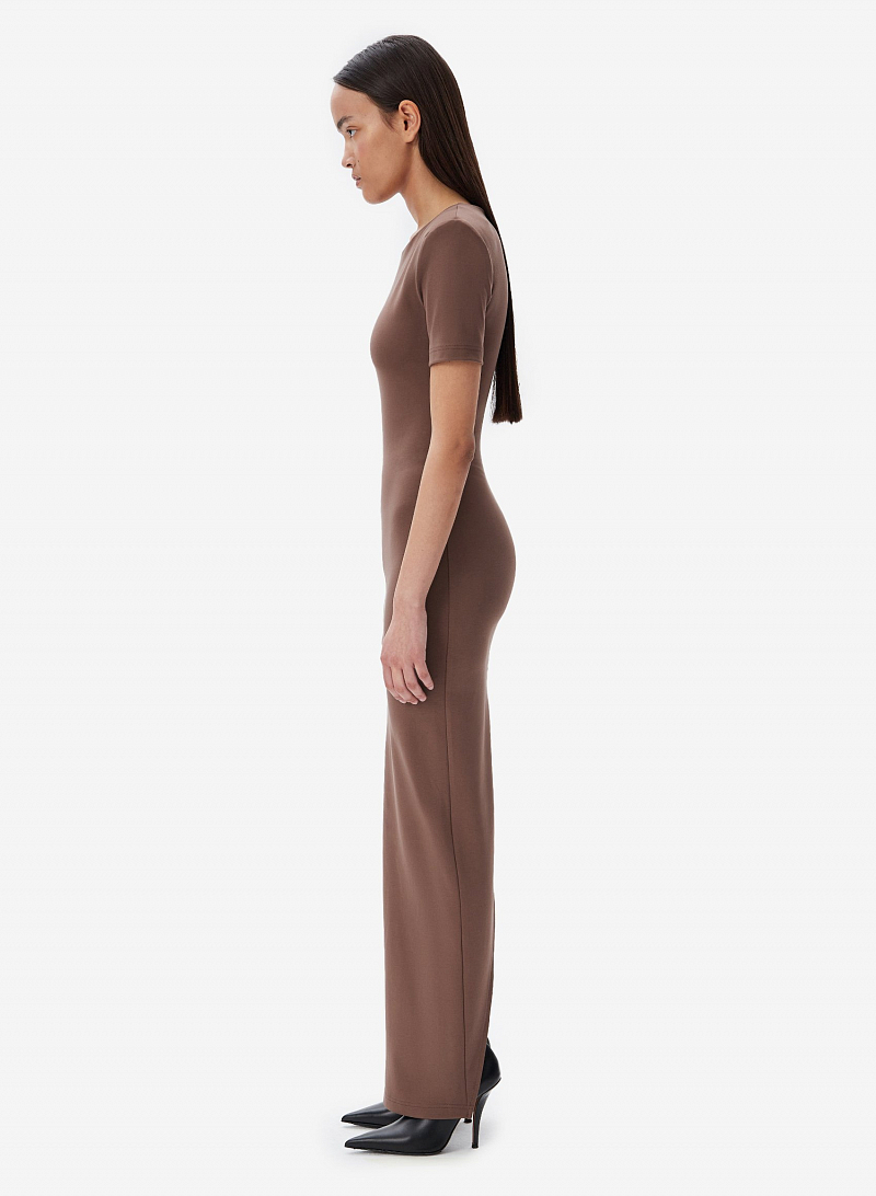 Платье FABLE NOBLE MAXI (Brown)