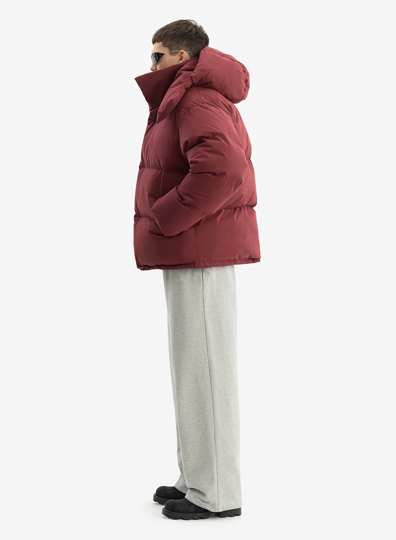 Пуховик FABLE UNIFORM (Burgundy)
