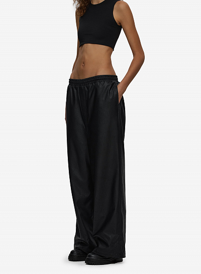 Брюки кожаные FABLE FW2425 (Black)