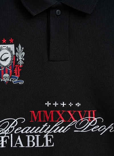 Футболка-поло FBL x OAO (Black)