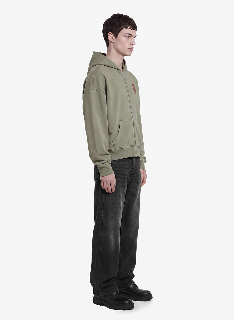 Худи zip FABLE THE ORDER (Olive)