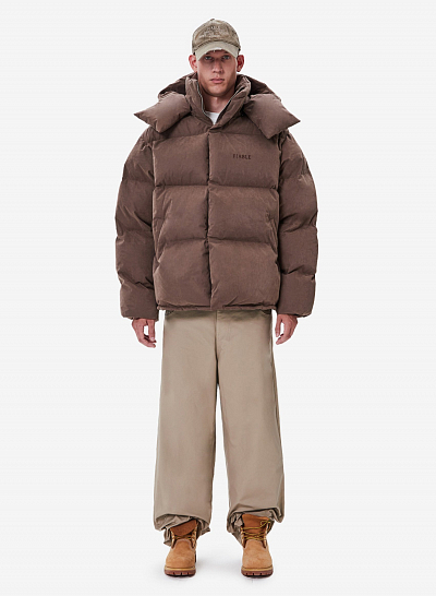Пуховик FABLE TRACK FW2425 (Brown)