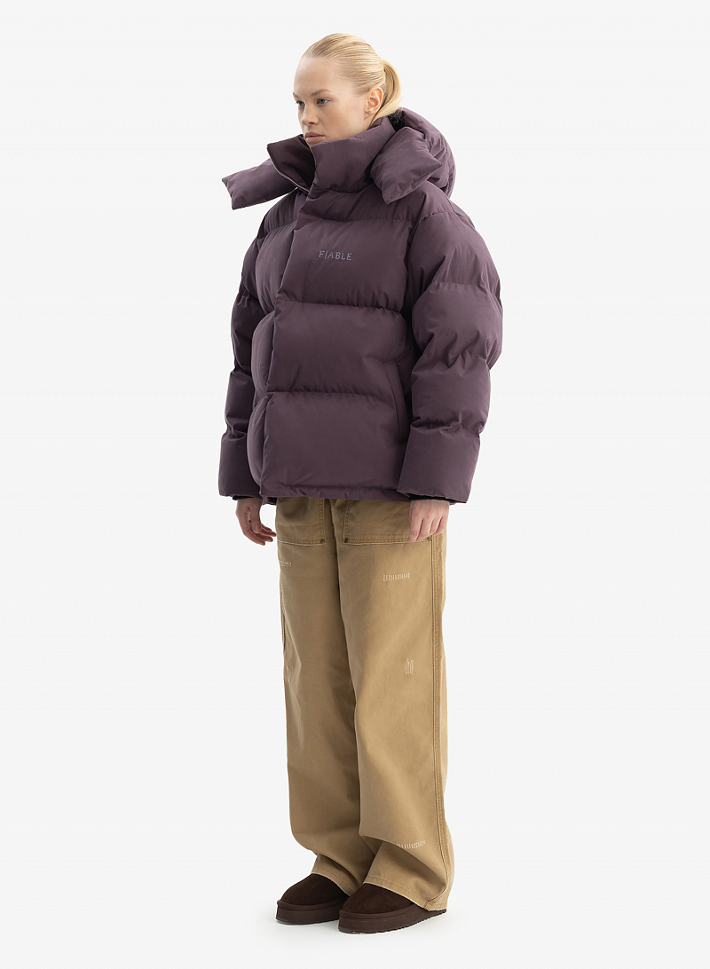 Пуховик FABLE UNIFORM (Grape)