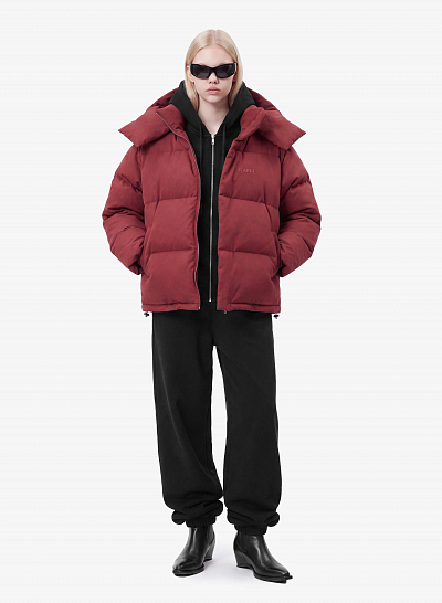 Пуховик FABLE UNIFORM (Burgundy)