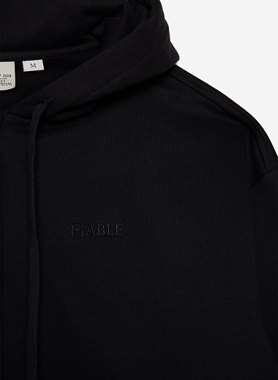 Худи zip FABLE UNIFORM NEW (Black)