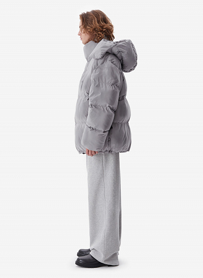 Пуховик FABLE DESTRESSED (Grey)