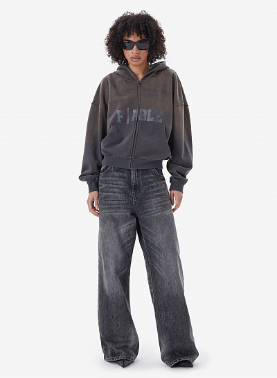Джинсы FABLE LOOSE (Grey)