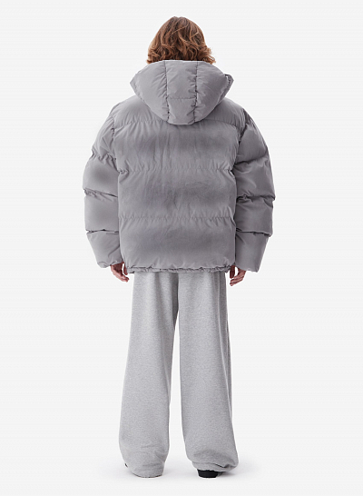 Пуховик FABLE DESTRESSED (Grey)