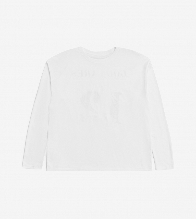 Лонгслив FABLE GOD CARES (White)