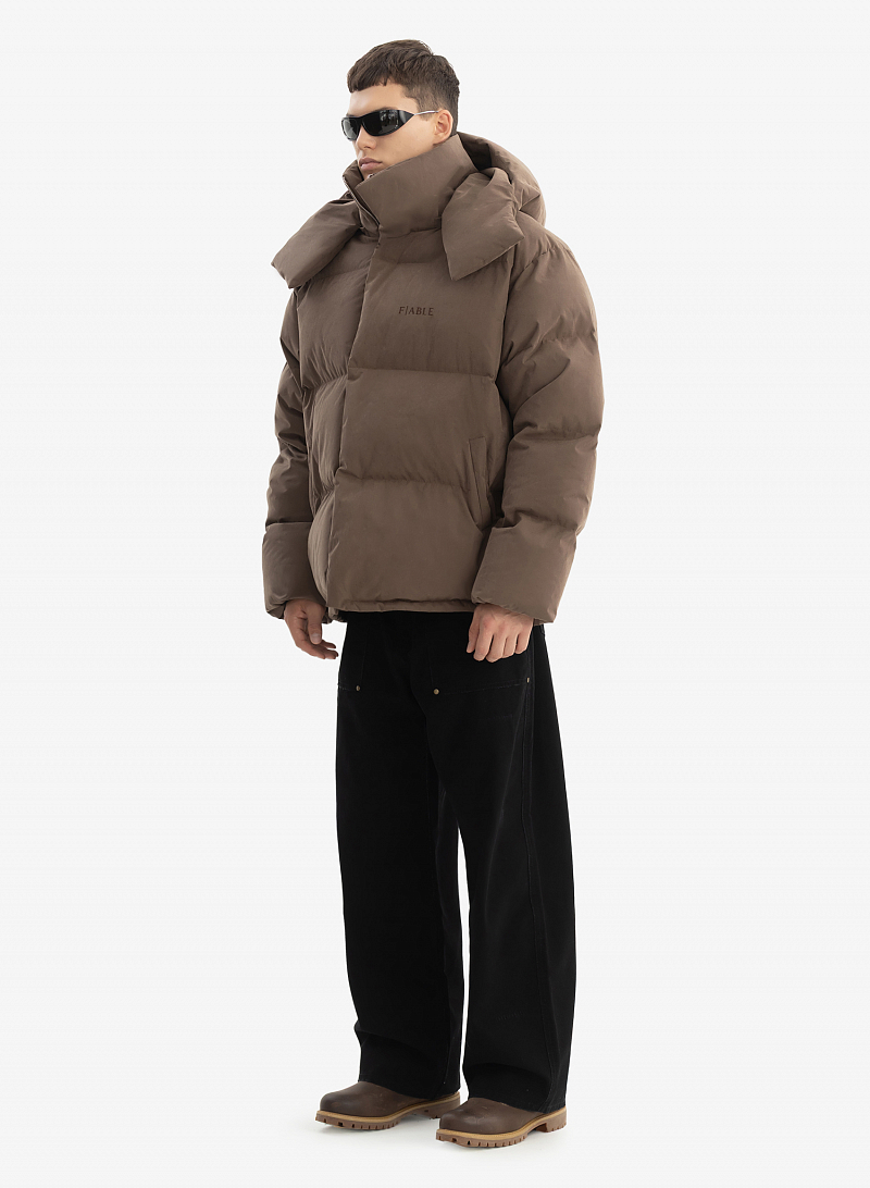 Пуховик FABLE TRACK FW2425 (Brown)