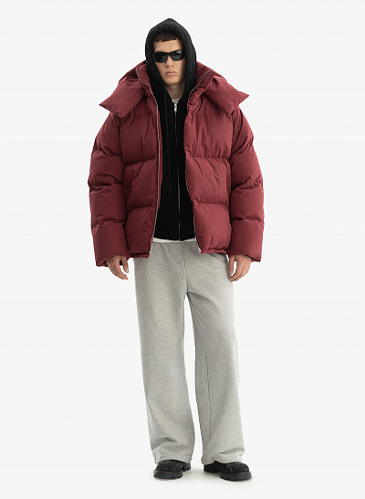 Пуховик FABLE UNIFORM (Burgundy)