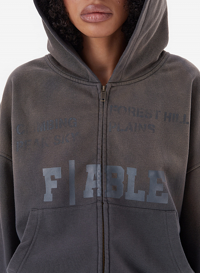 Худи zip FABLE IMMORTAL (Grey)