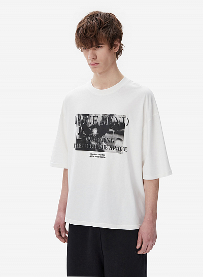 Футболка FABLE FREE MIND (White)
