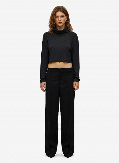 Лонгслив женский FABLE FW2425 (Black)