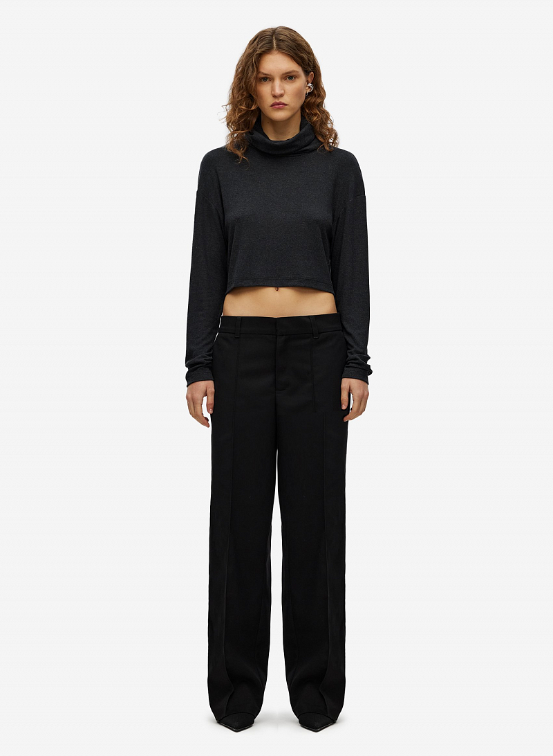 Лонгслив женский FABLE FW2425 (Black)