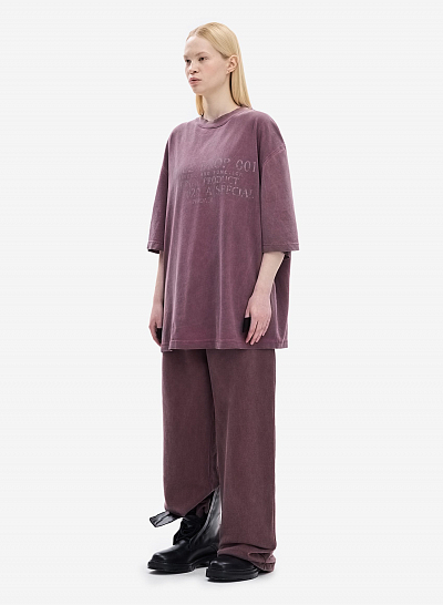 Футболка FABLE FW2425 (Washed Purple)