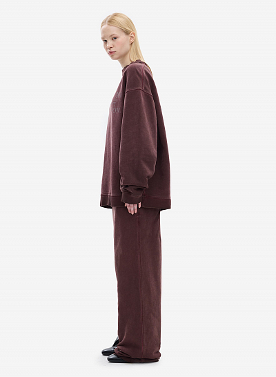 Свитшот FABLE FW2425 (Washed Burgundy)