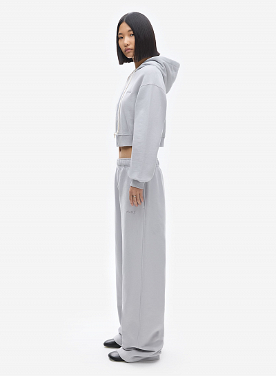 Худи zip crop FABLE UNIFORM (Off-White)