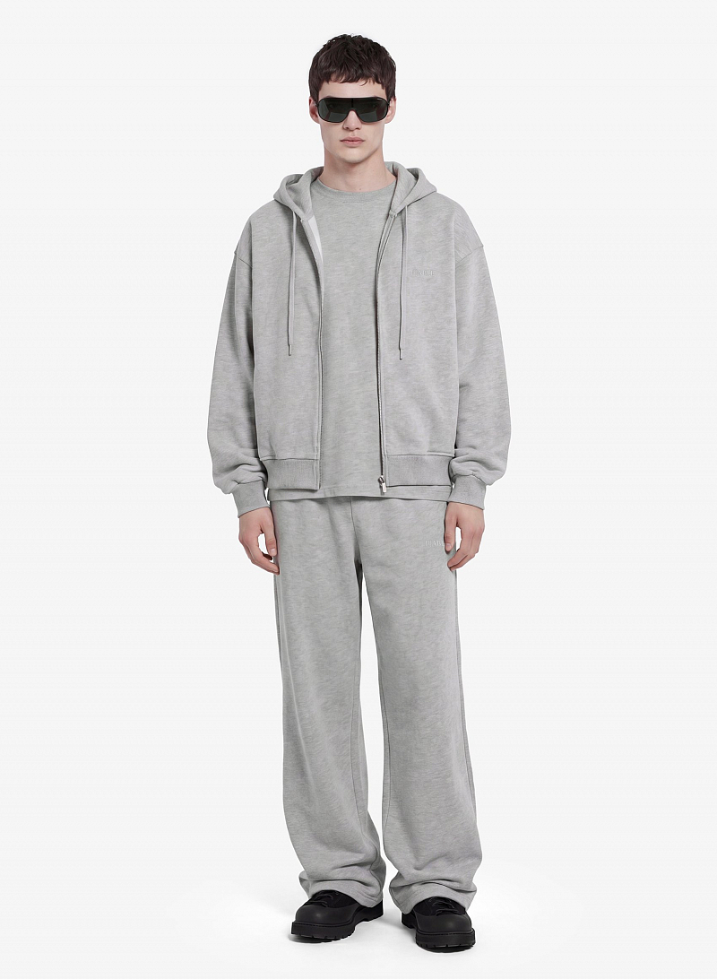 Худи zip FABLE UNIFORM NEW (Grey Melange)