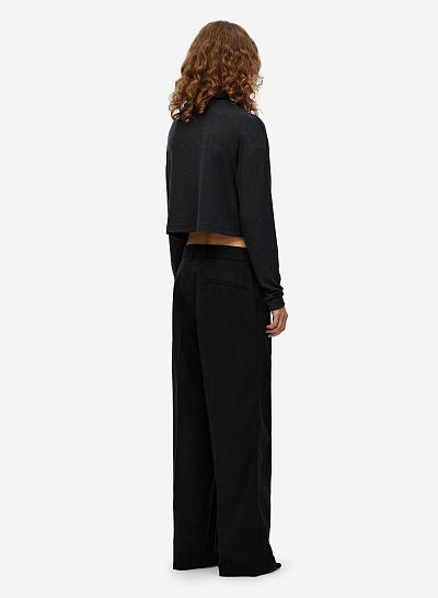 Лонгслив женский FABLE FW2425 (Black)