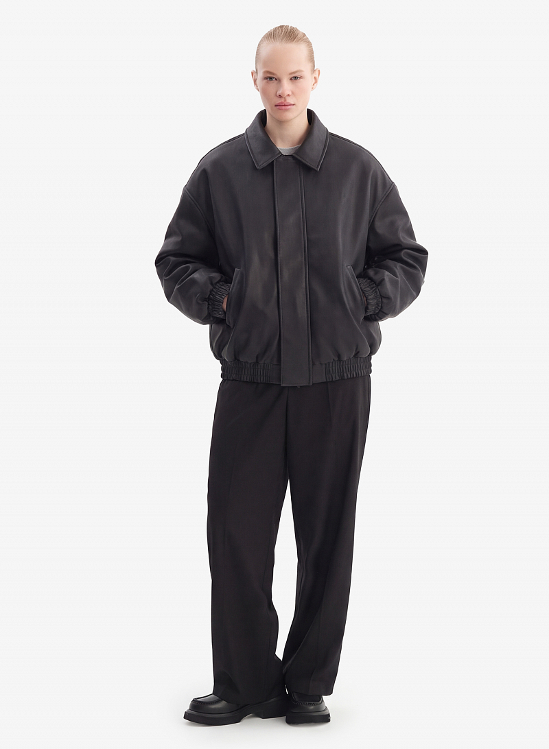 Куртка FABLE LEATHER J (Black)