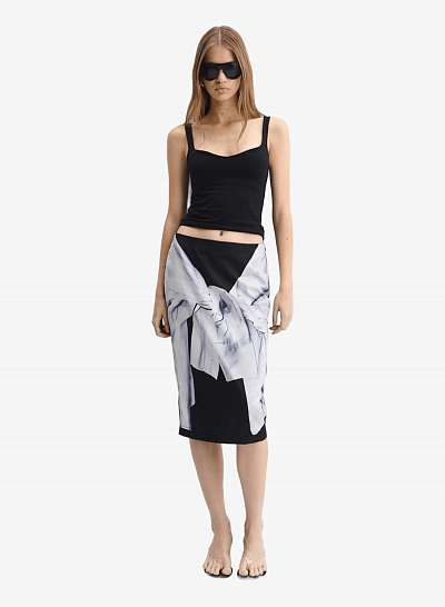 Юбка FABLE SATIN (Black)