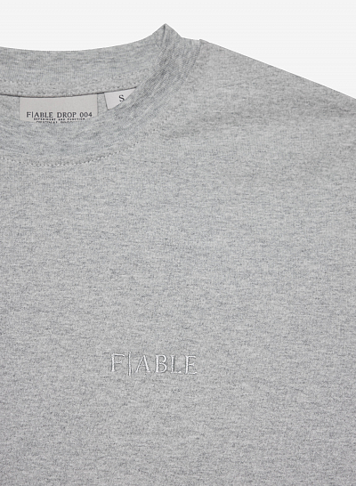 Футболка FABLE UNIFORM NEW (Grey Melange)