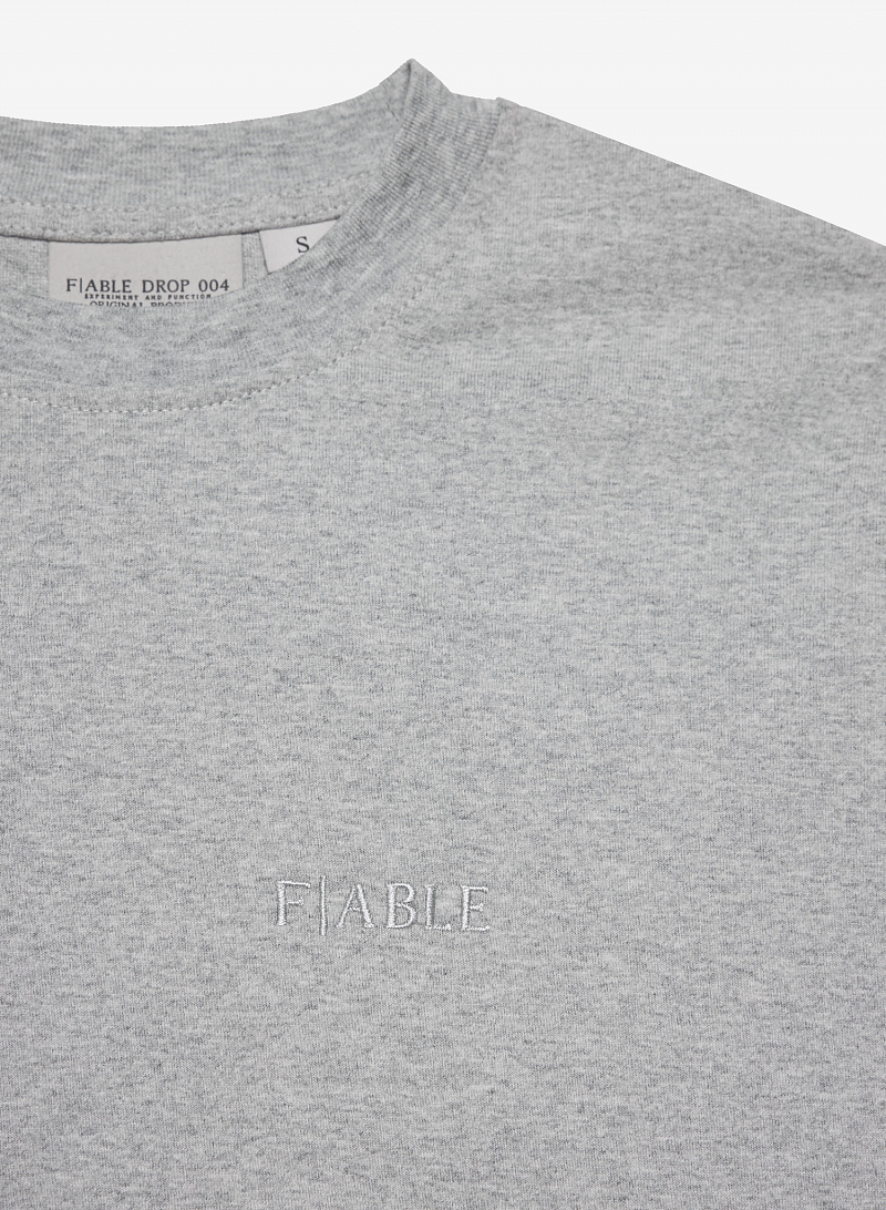 Футболка FABLE UNIFORM NEW (Grey Melange)