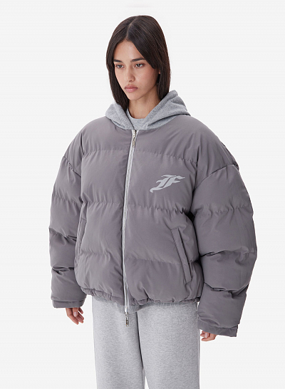 Бомбер FABLE REVERSIBLE (Grey)