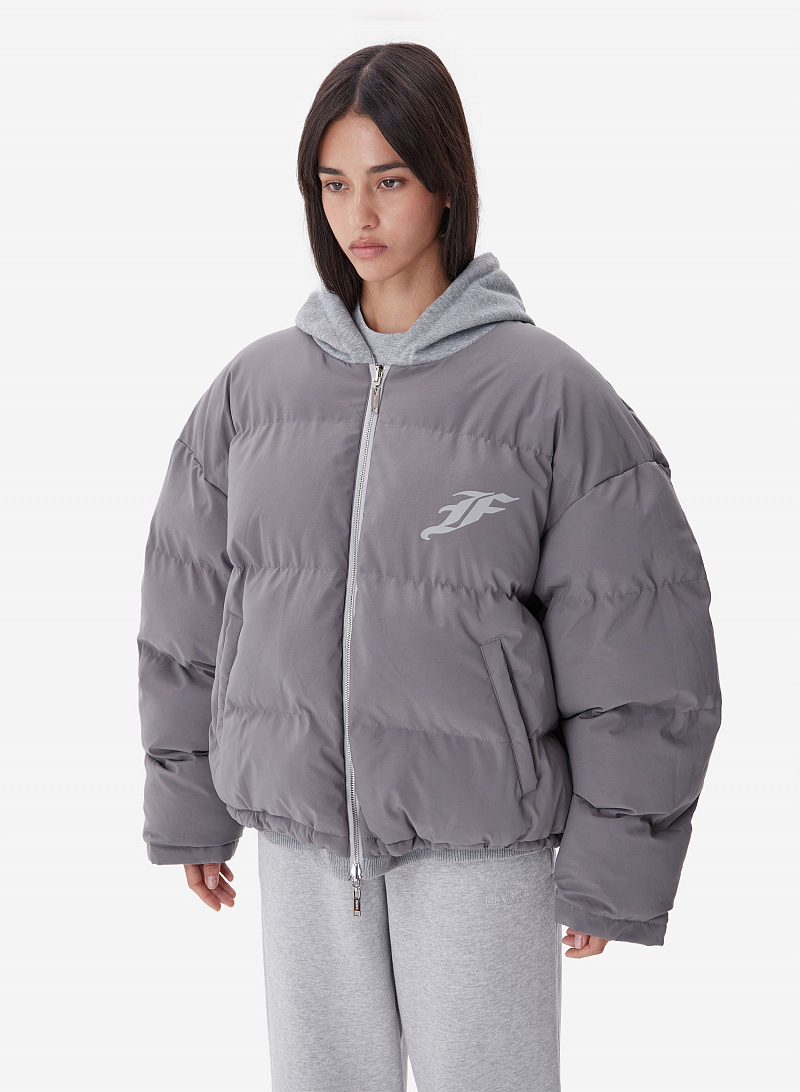Бомбер FABLE REVERSIBLE (Grey)