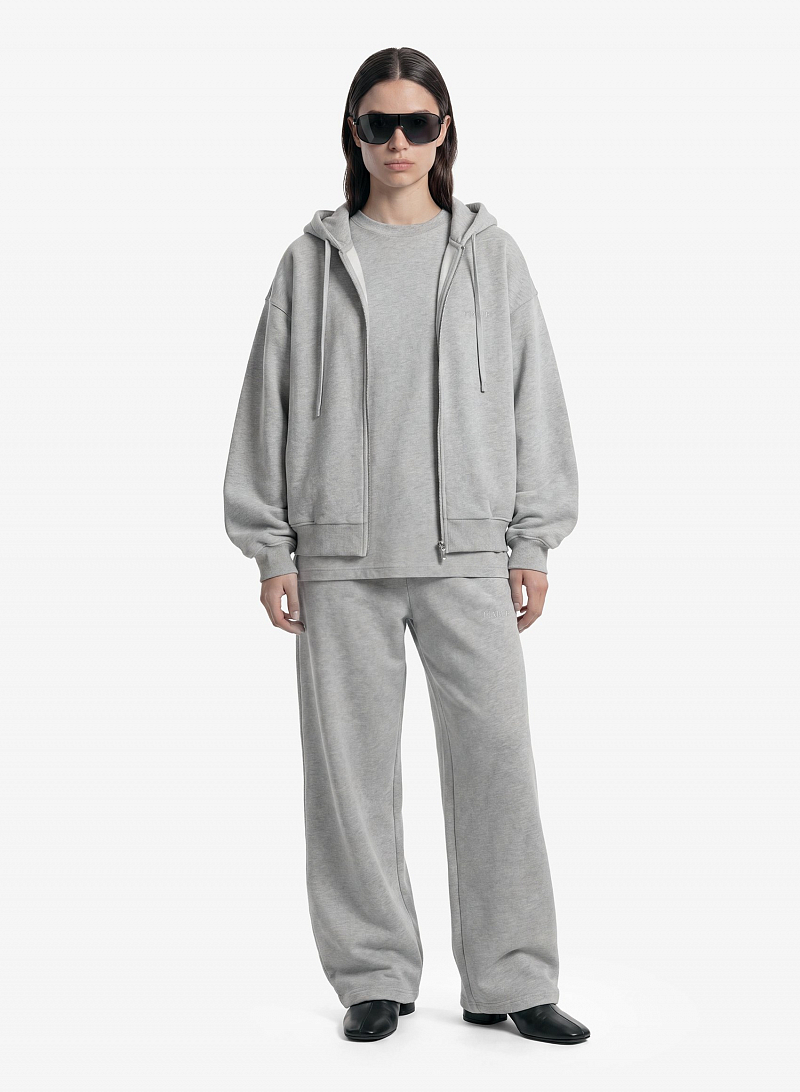 Худи zip FABLE UNIFORM NEW (Grey Melange)