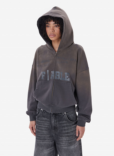 Худи zip FABLE IMMORTAL (Grey)
