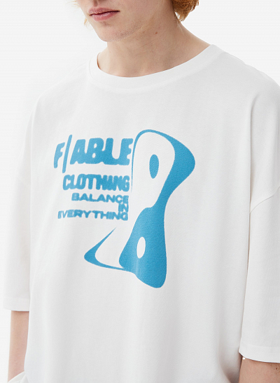Футболка FABLE BALANCE (White)