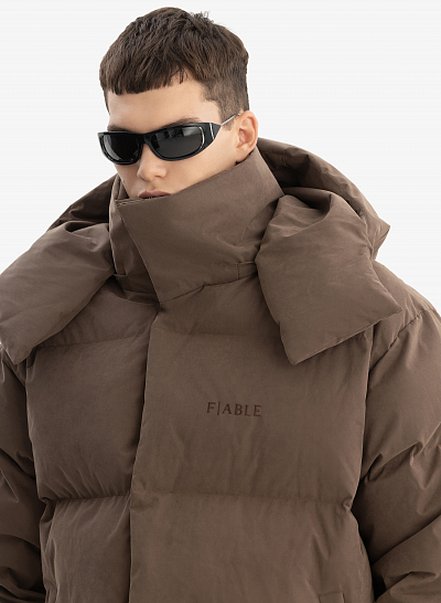 Пуховик FABLE TRACK FW2425 (Brown)