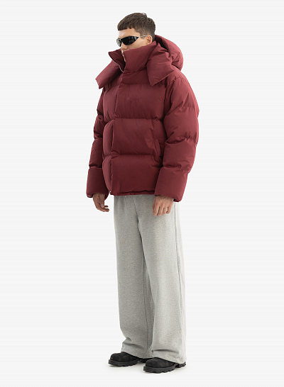 Пуховик FABLE UNIFORM (Burgundy)