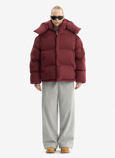 Пуховик FABLE UNIFORM (Burgundy)