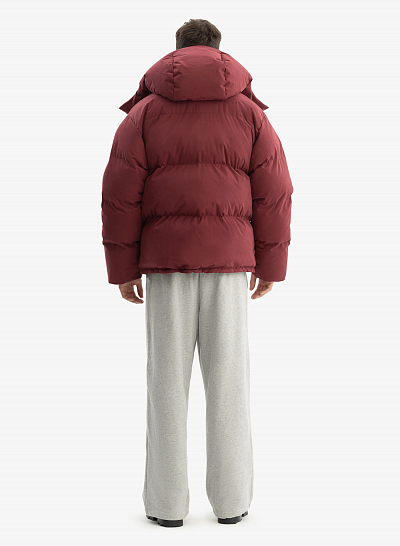 Пуховик FABLE UNIFORM (Burgundy)