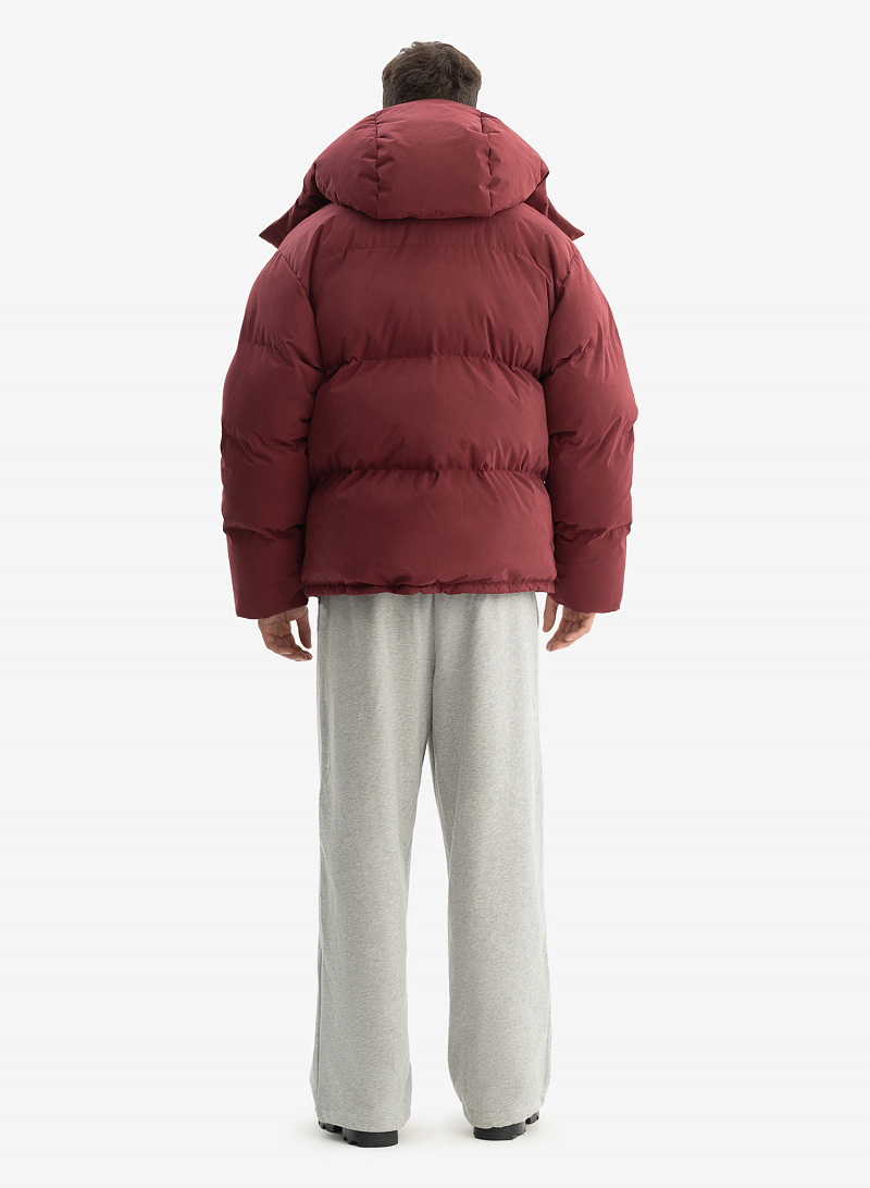 Пуховик FABLE UNIFORM (Burgundy)