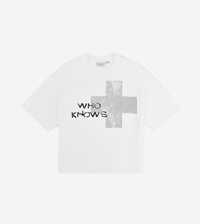 Футболка FABLE WHO KNOWS (White)