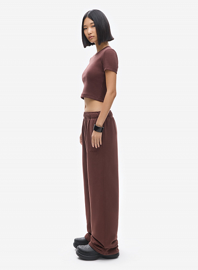 Кроп-топ FABLE UNIFORM (Reddish Brown)