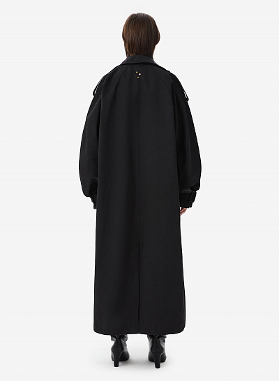 Тренч FABLE DOUBLE BREASTED (Black)