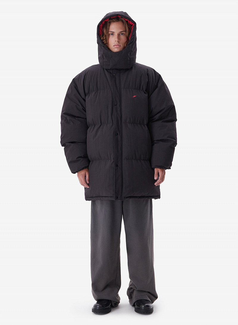 Пуховик FABLE LONG (Black)